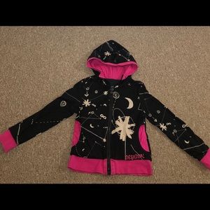 Desigual reversible hoodie size 3/4 T